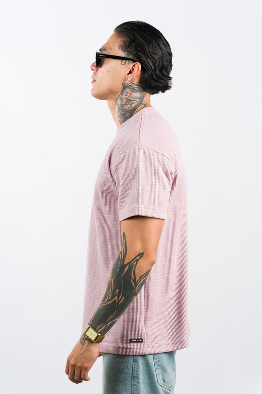 T-Shirt Text Qr Rosado