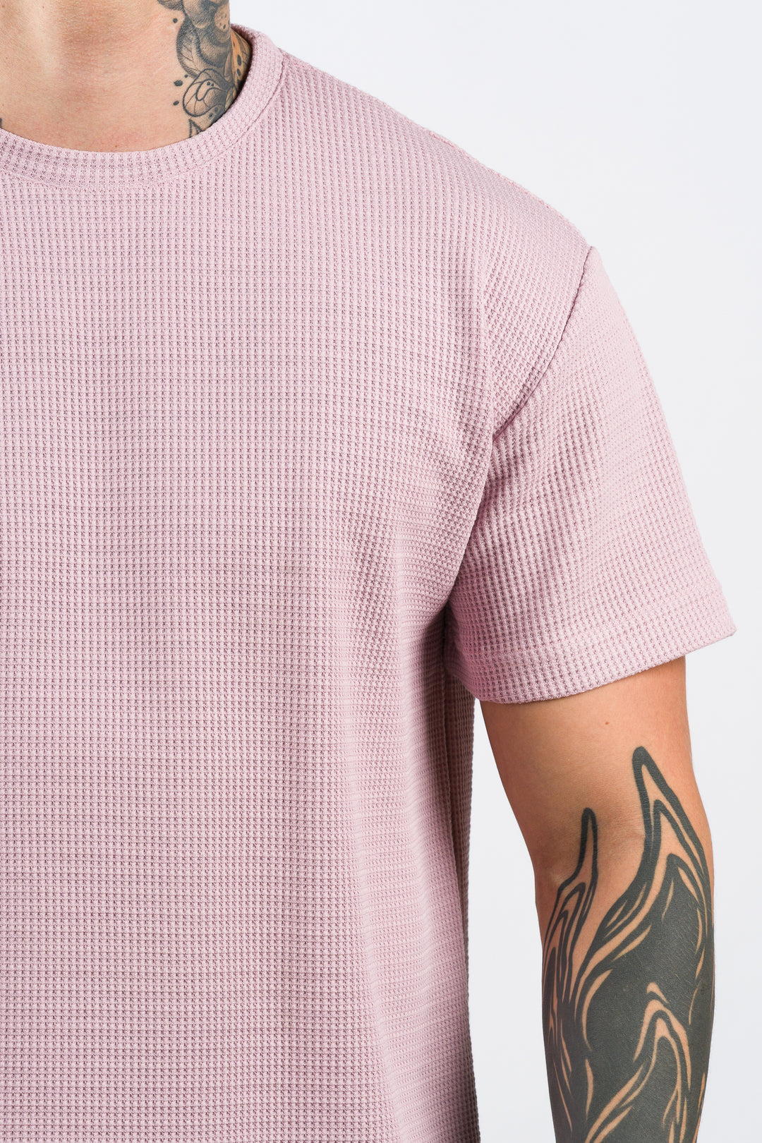 T-Shirt Text Qr Rosado