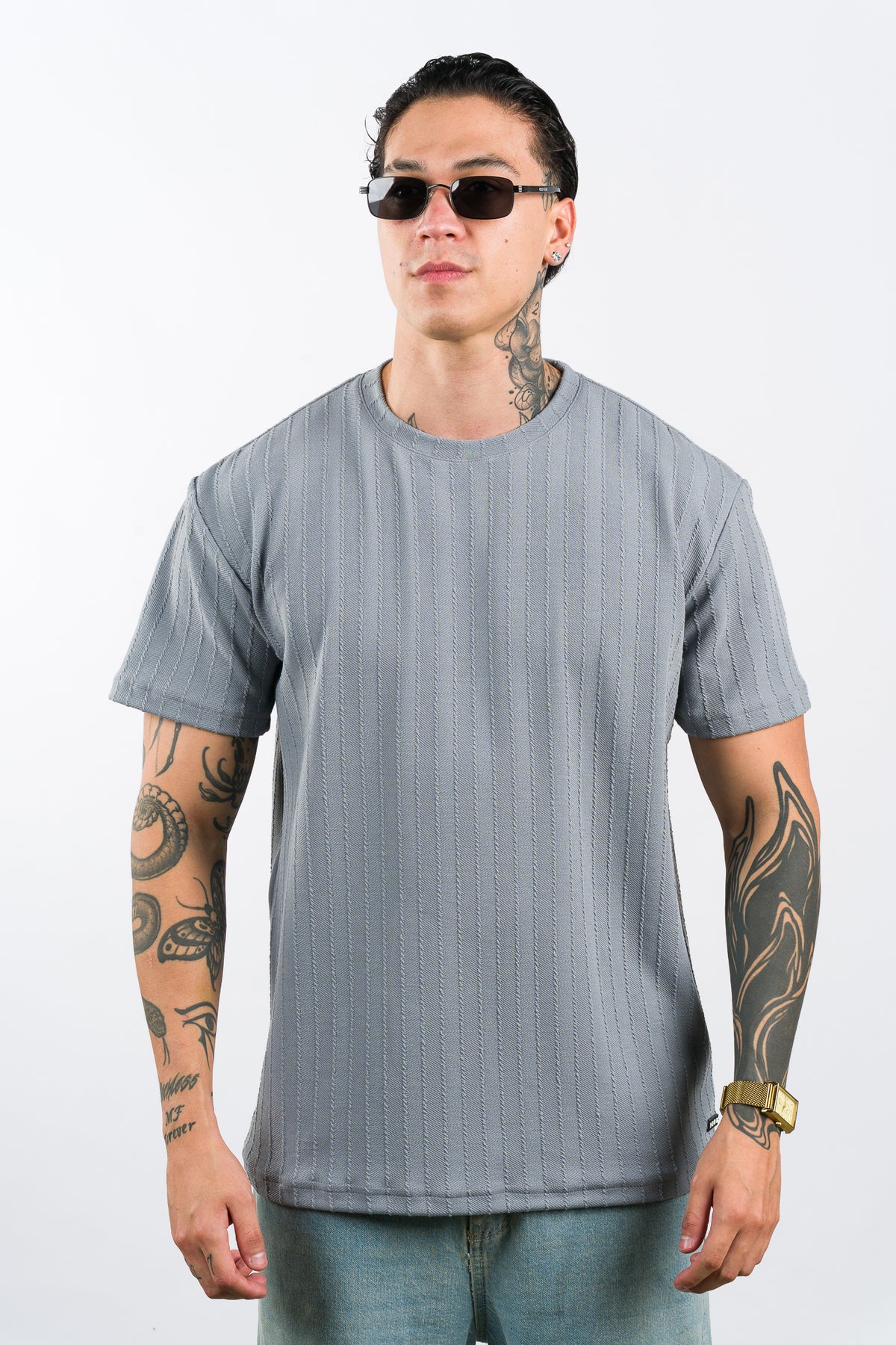 T-Shirt Text Kr Gris - Voszmen
