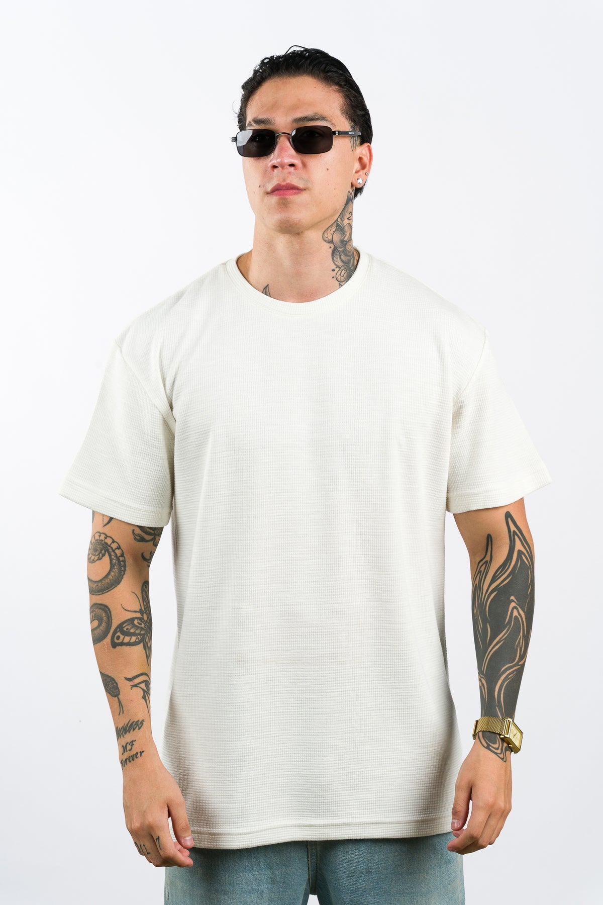 T-Shirt Text My Blanco H - Voszmen