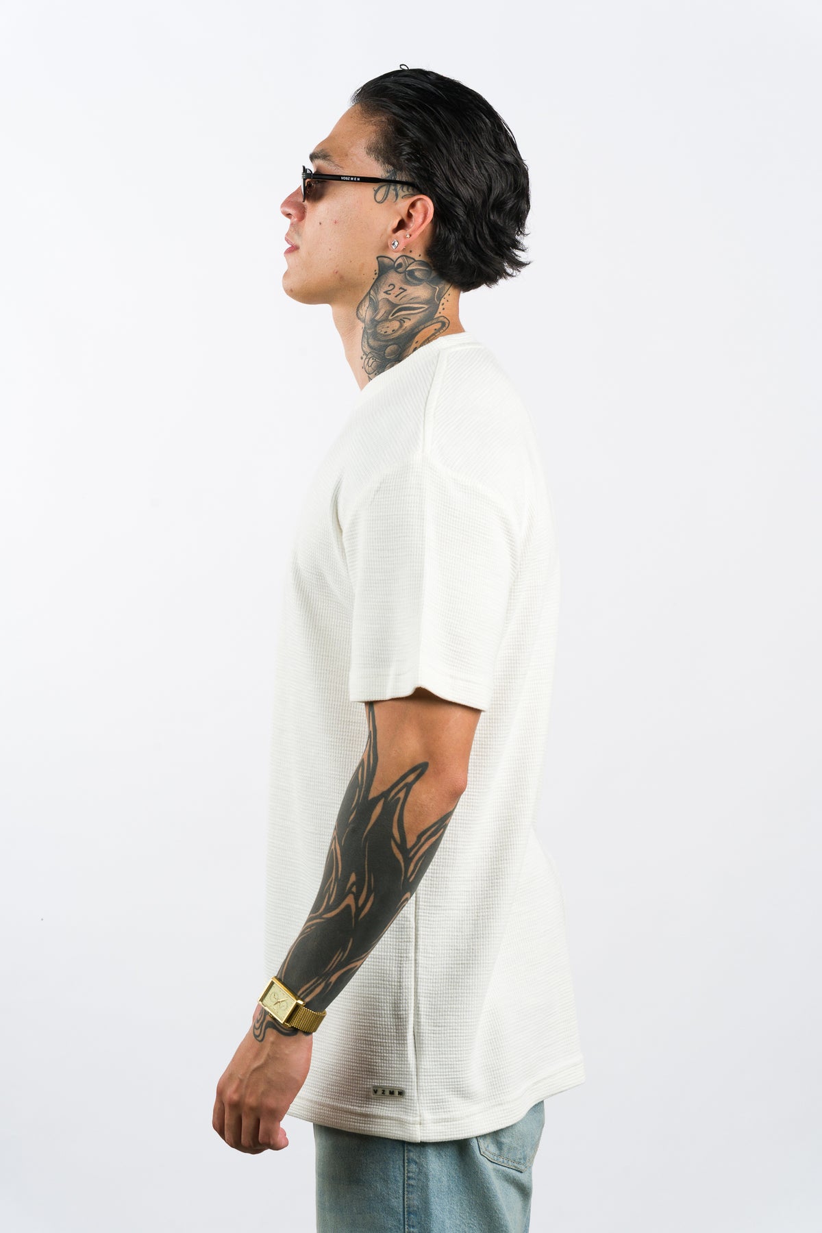 T-Shirt Text My Blanco H - Voszmen
