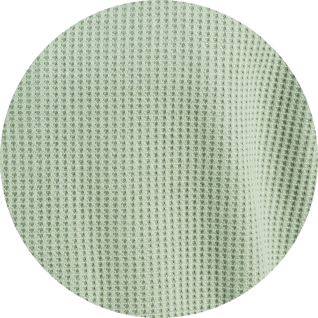 Camisa Text Q Verde Pastel