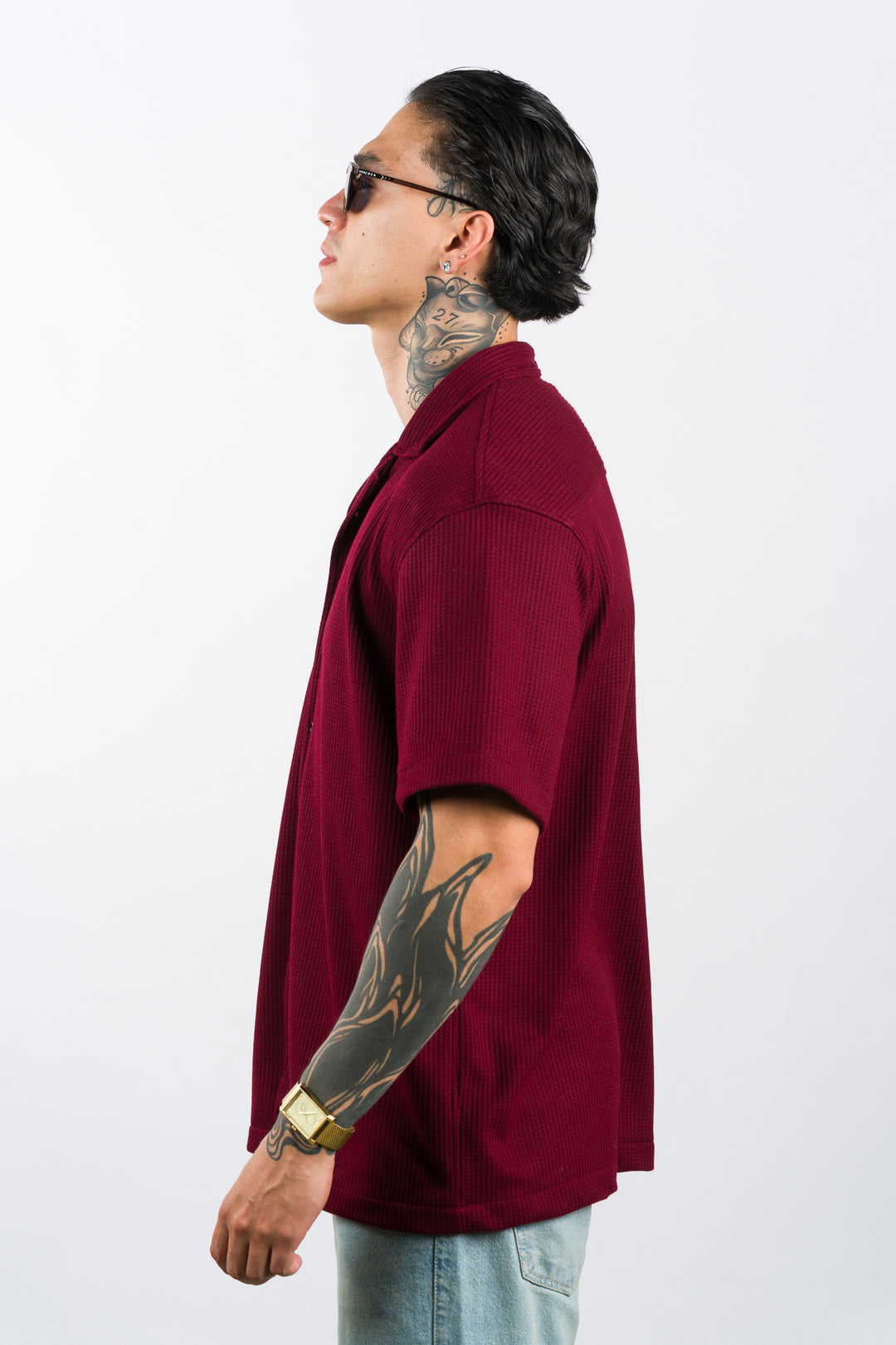 Camisa Text Q Vino