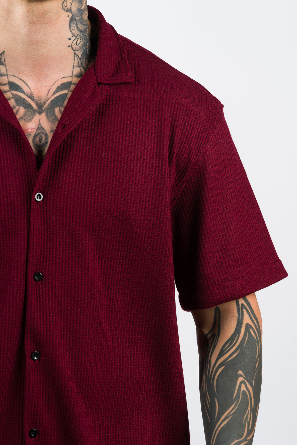 Camisa Text Q Vino