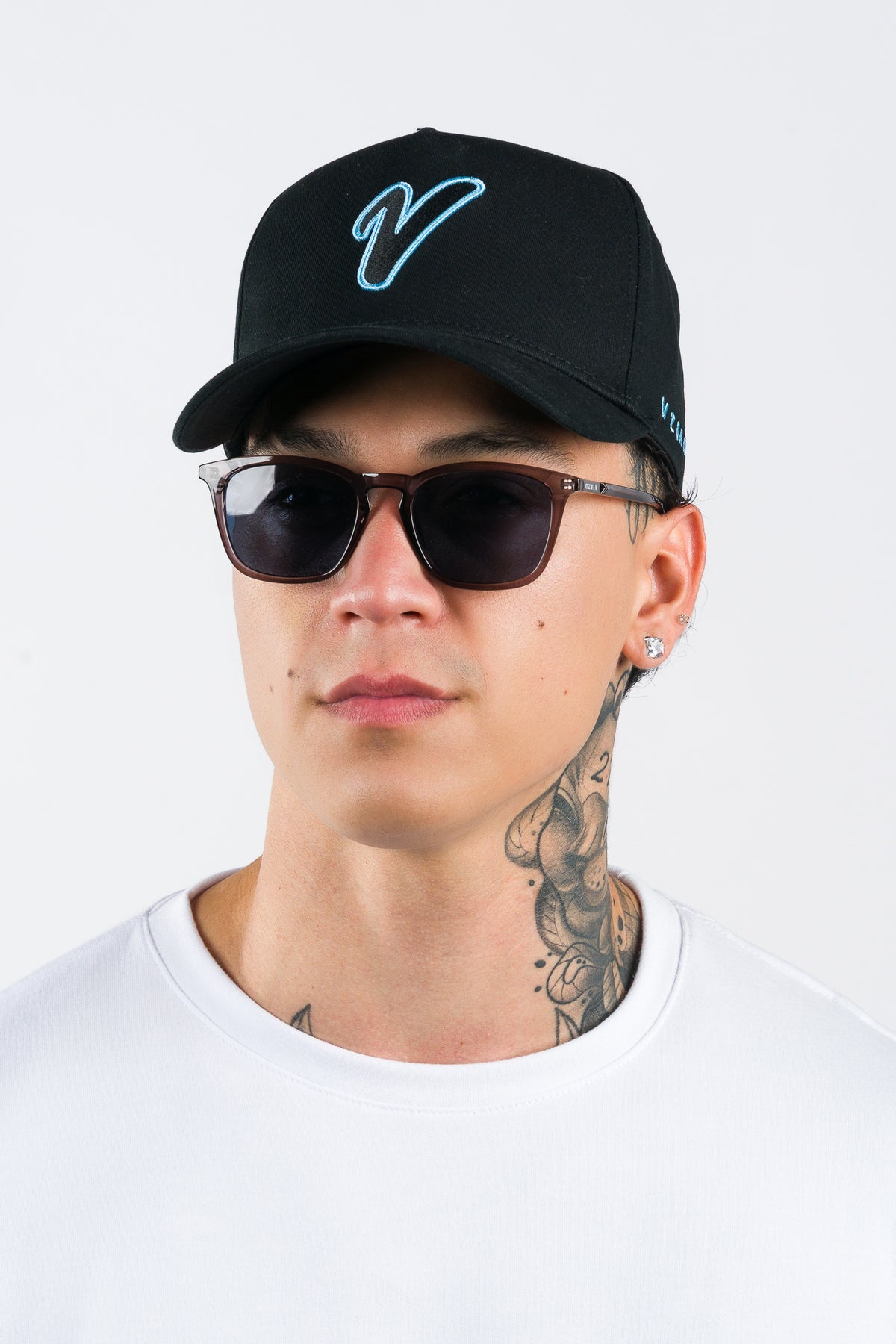 Gorra VZMN Negra Celeste - Voszmen