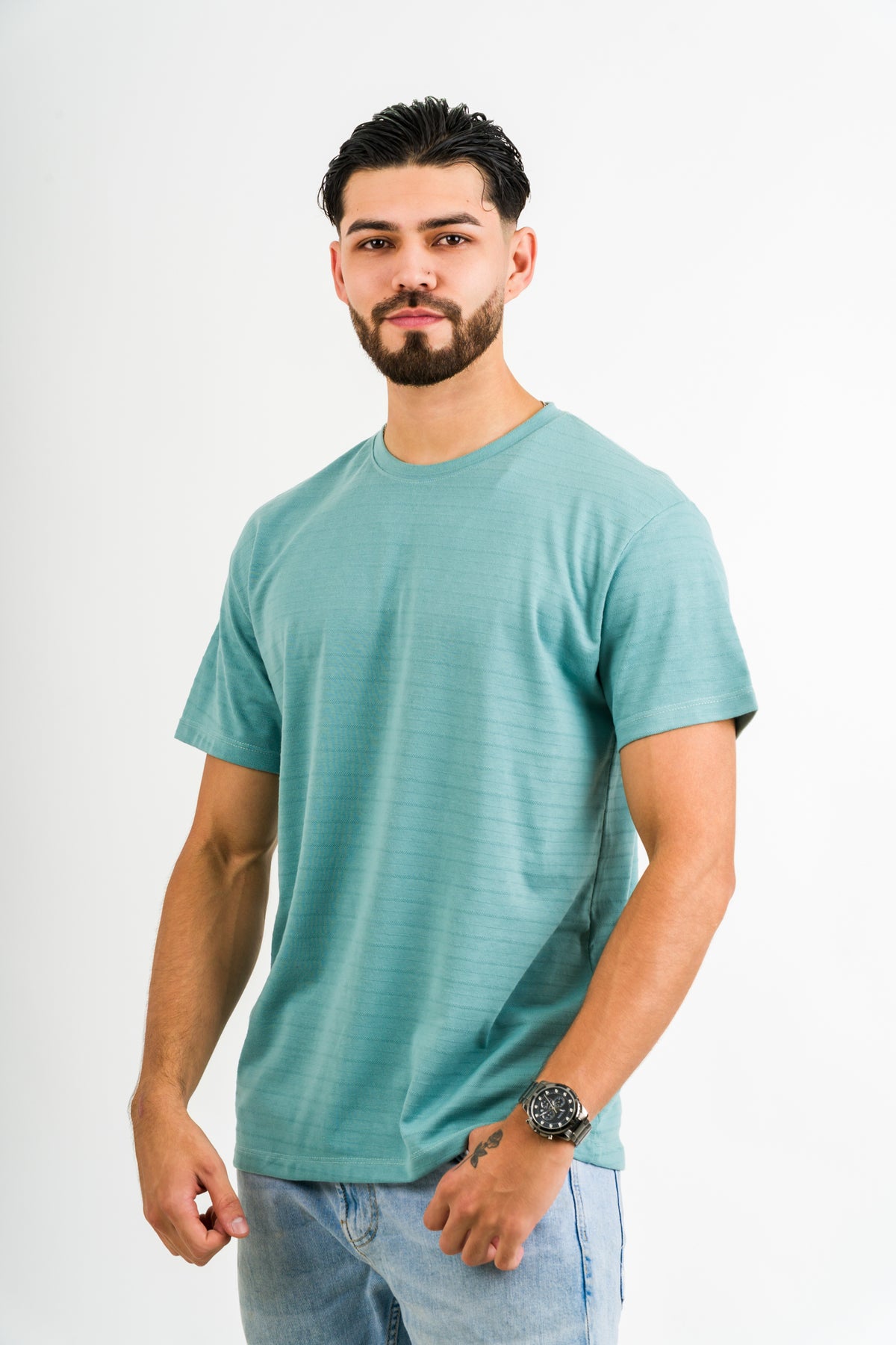 T-Shirt Text LC Verde claro - Voszmen