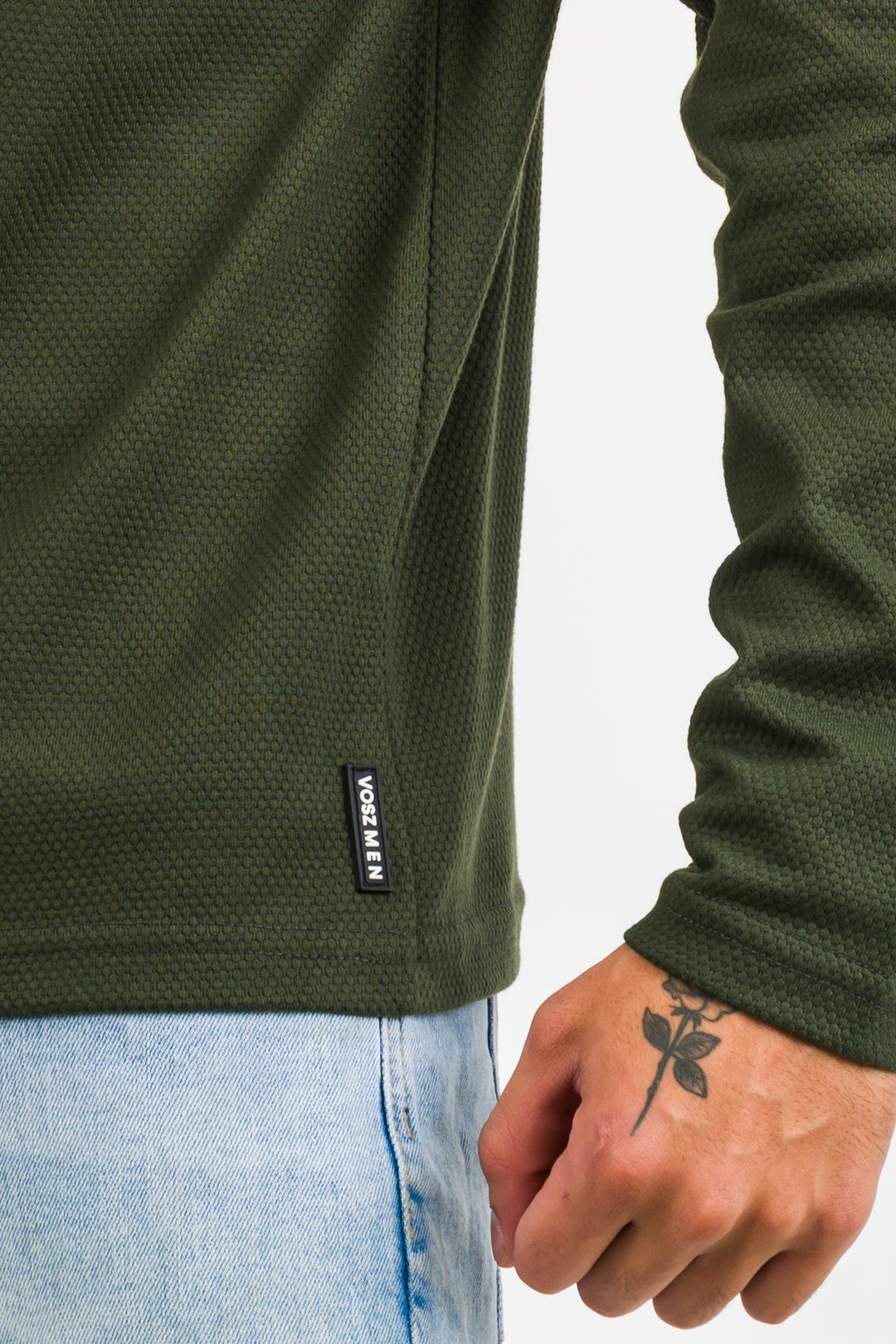 Camiseta ML Text D Verde Musgo