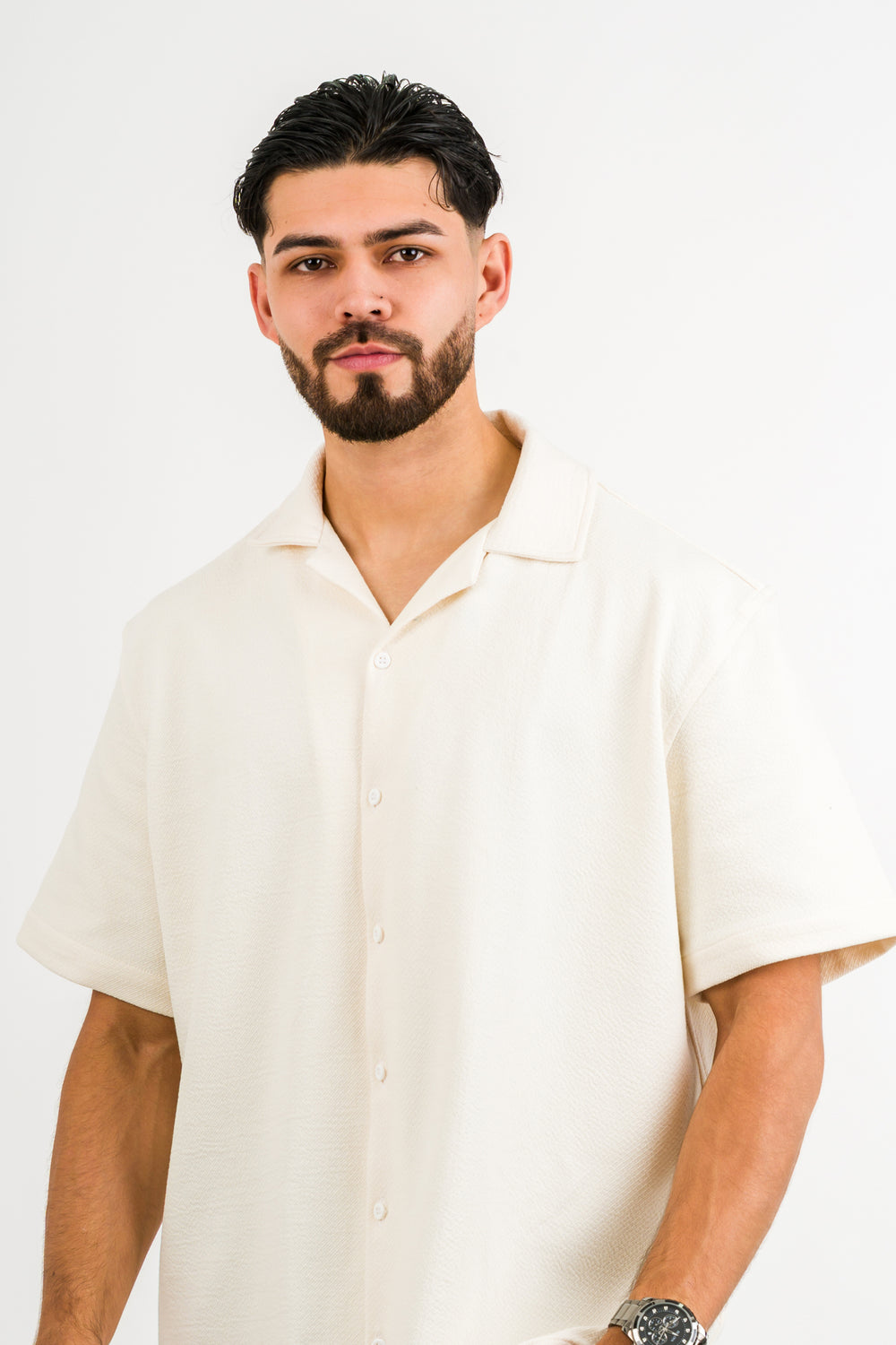 Camisa Over Text By Crema