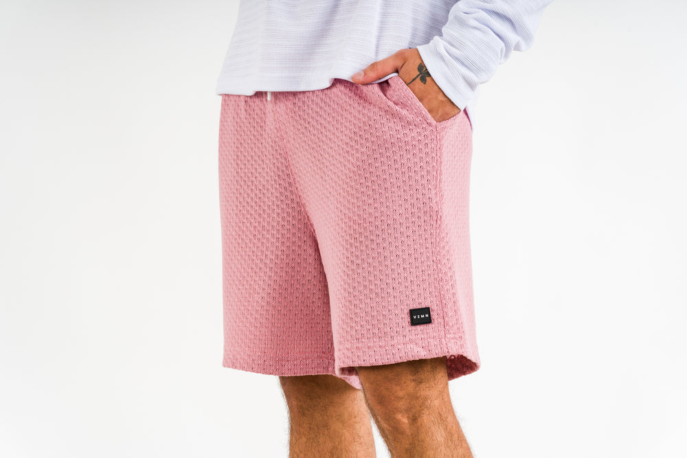 Pantaloneta Over Tejida Mc Palo Rosa