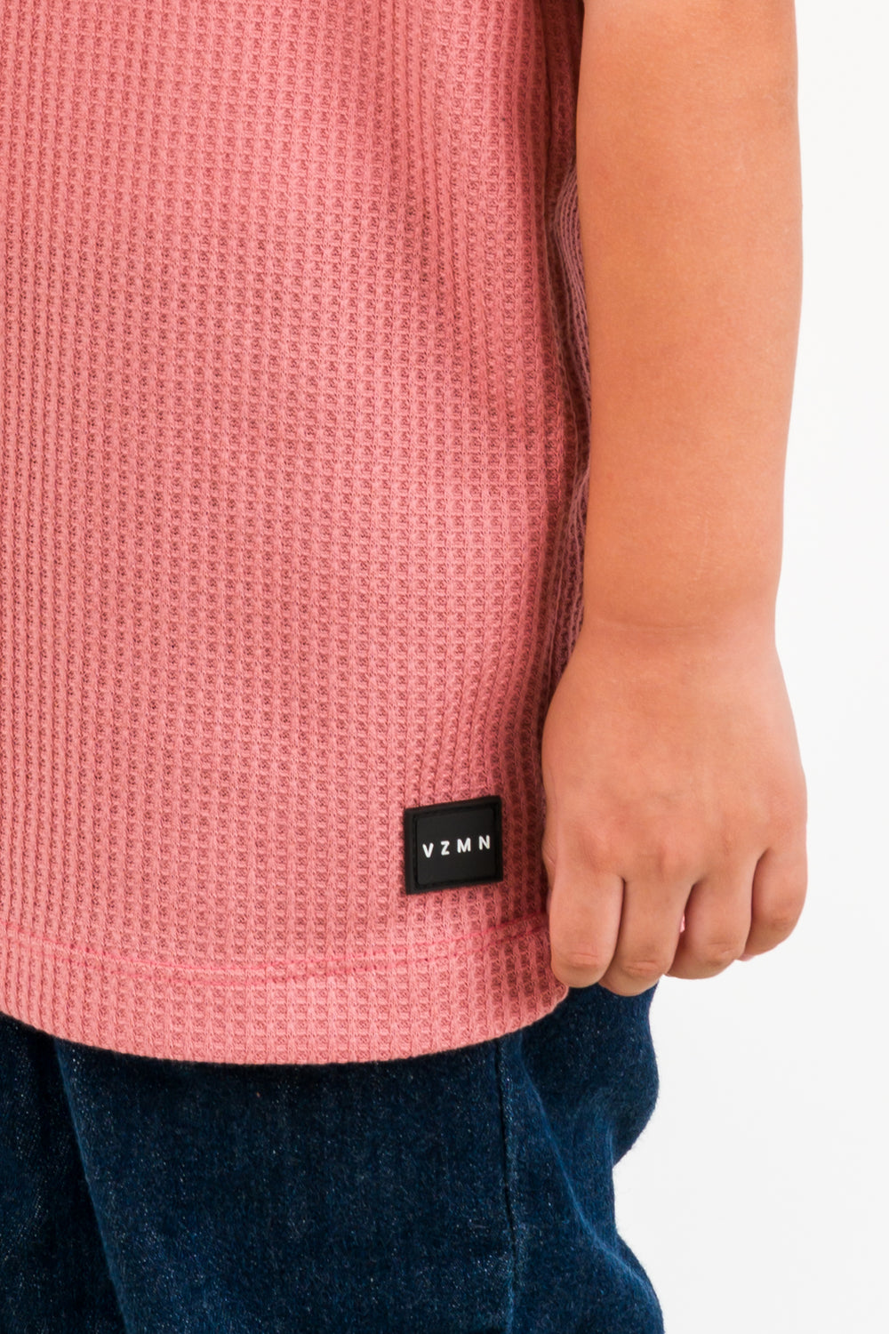 T-Shirt Text Q Kid Dark Rose