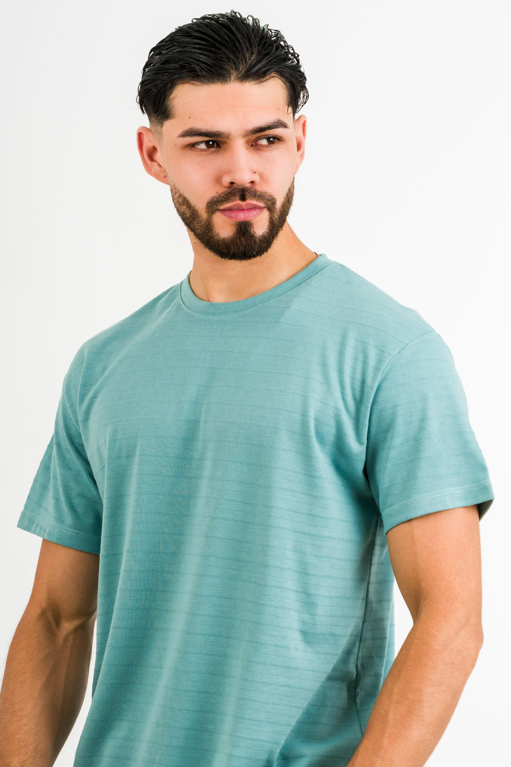 T-Shirt Text LC Verde claro