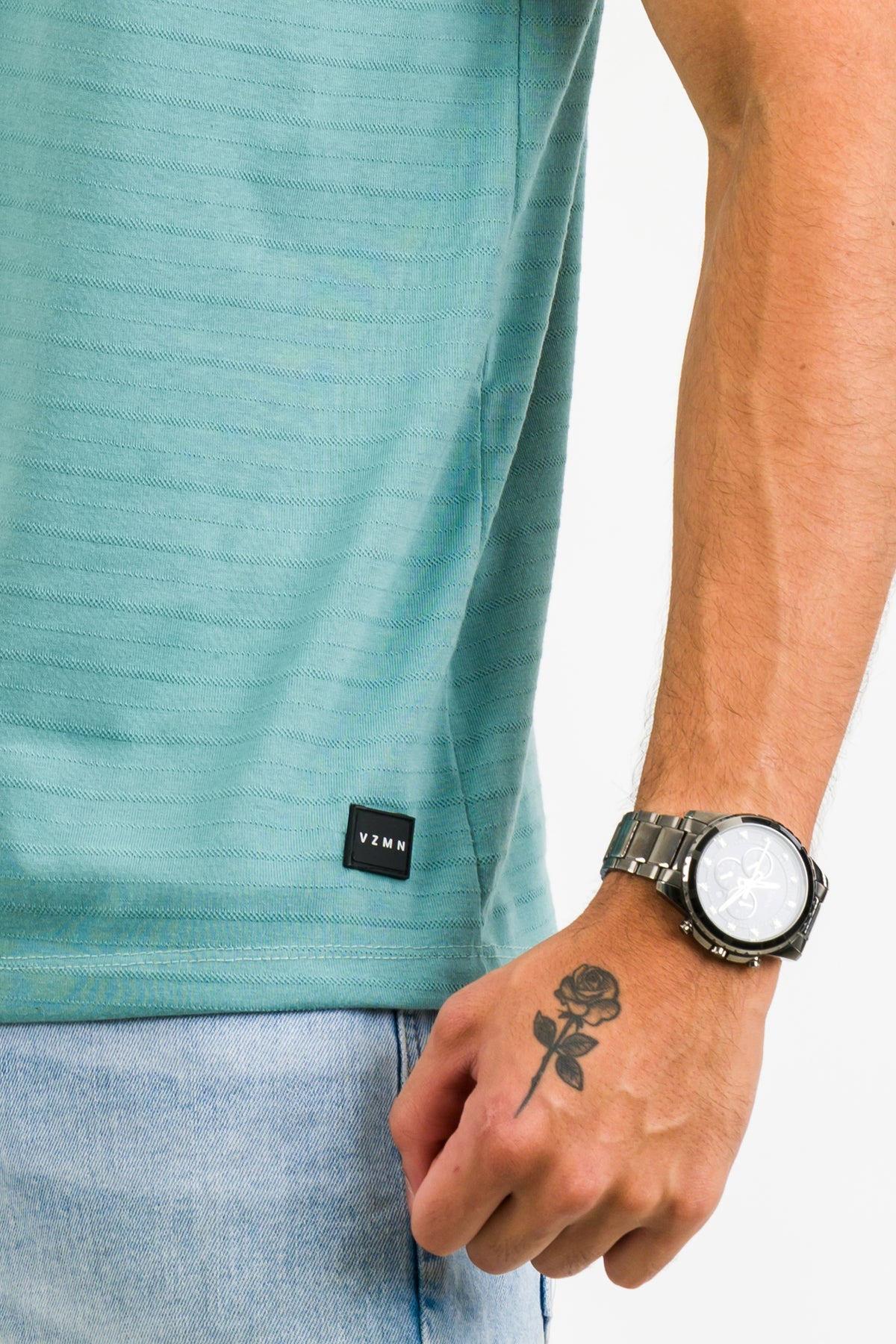 T-Shirt Text LC Verde claro - Voszmen
