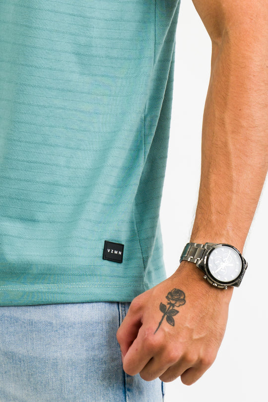 T-Shirt Text LC Verde claro