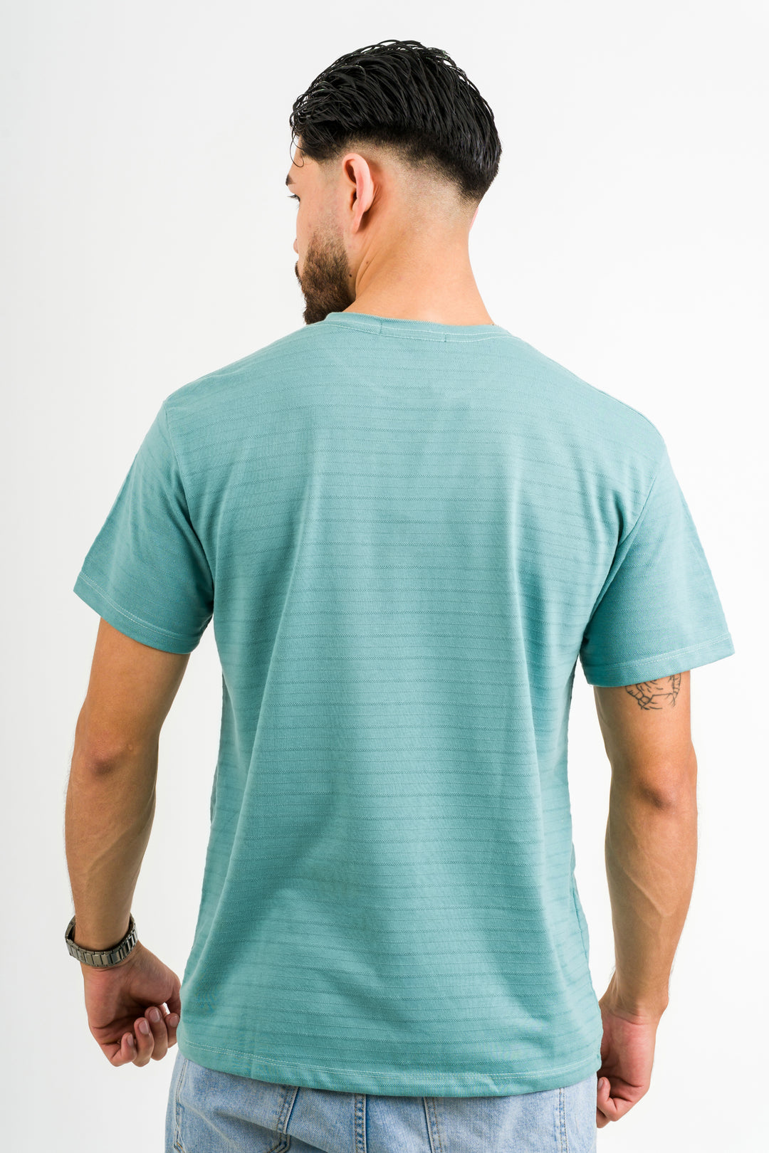 T-Shirt Text LC Verde claro