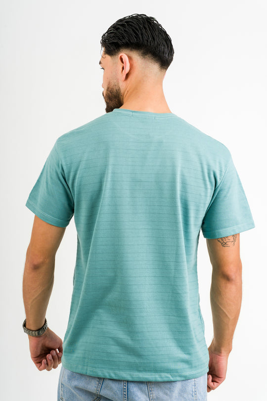 T-Shirt Text LC Verde claro
