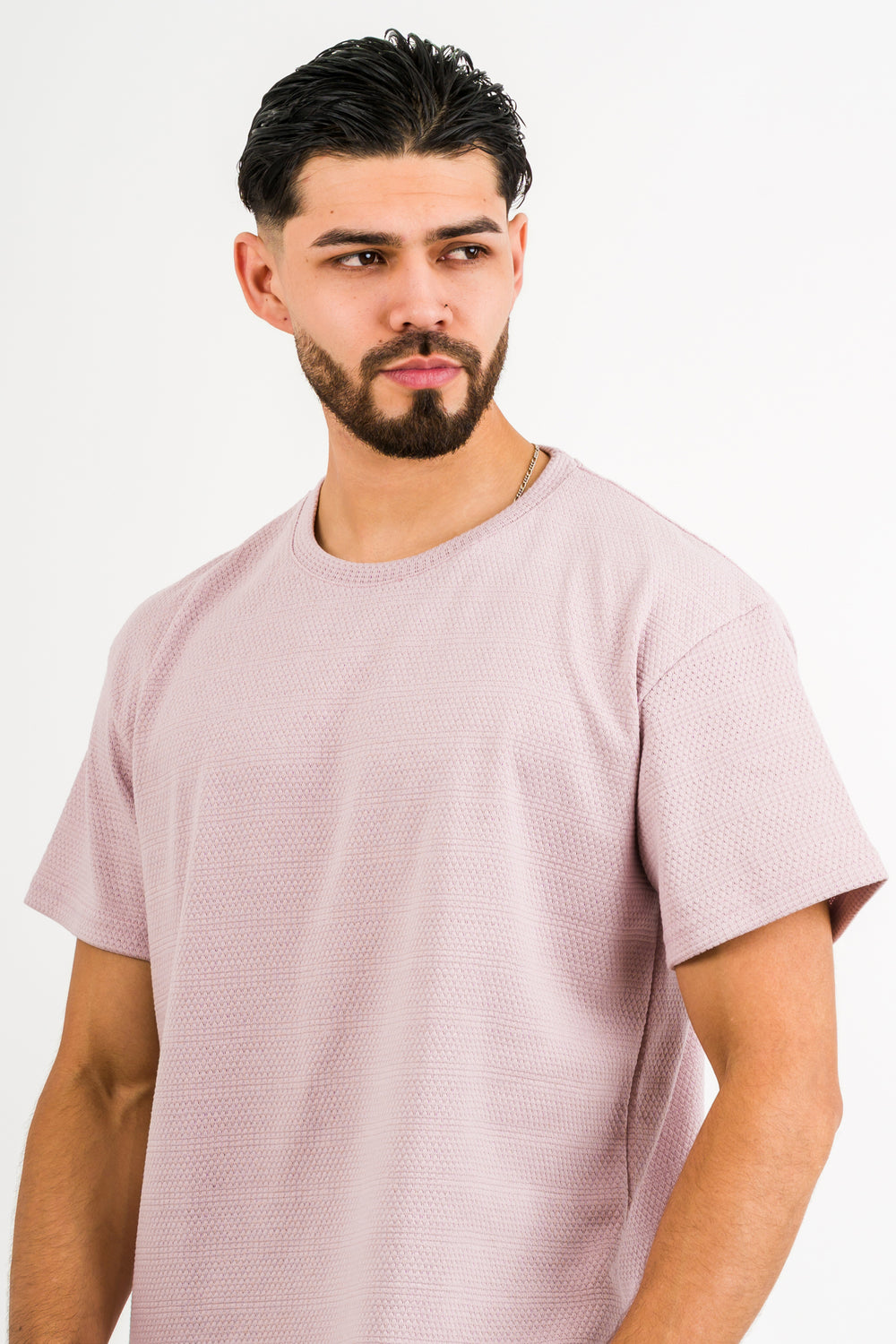 T-Shirt Text Ch Rosa