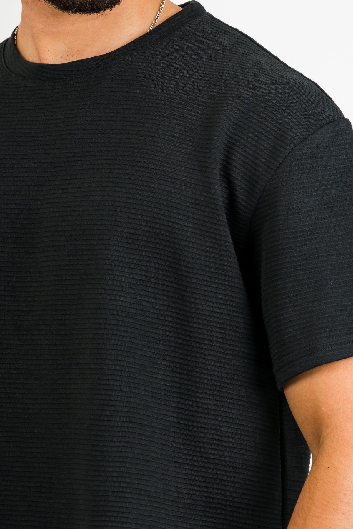 T-Shirt Text B Negro - Voszmen